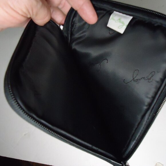 Vera Bradley Fanfare Fans Yellow Black Neoprene Tablet eReader Sleeve Retired - Picture 5 of 6